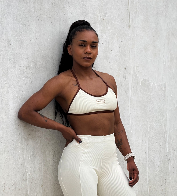 Conjunto Aurora Canelado